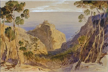 Eza, France, 1865